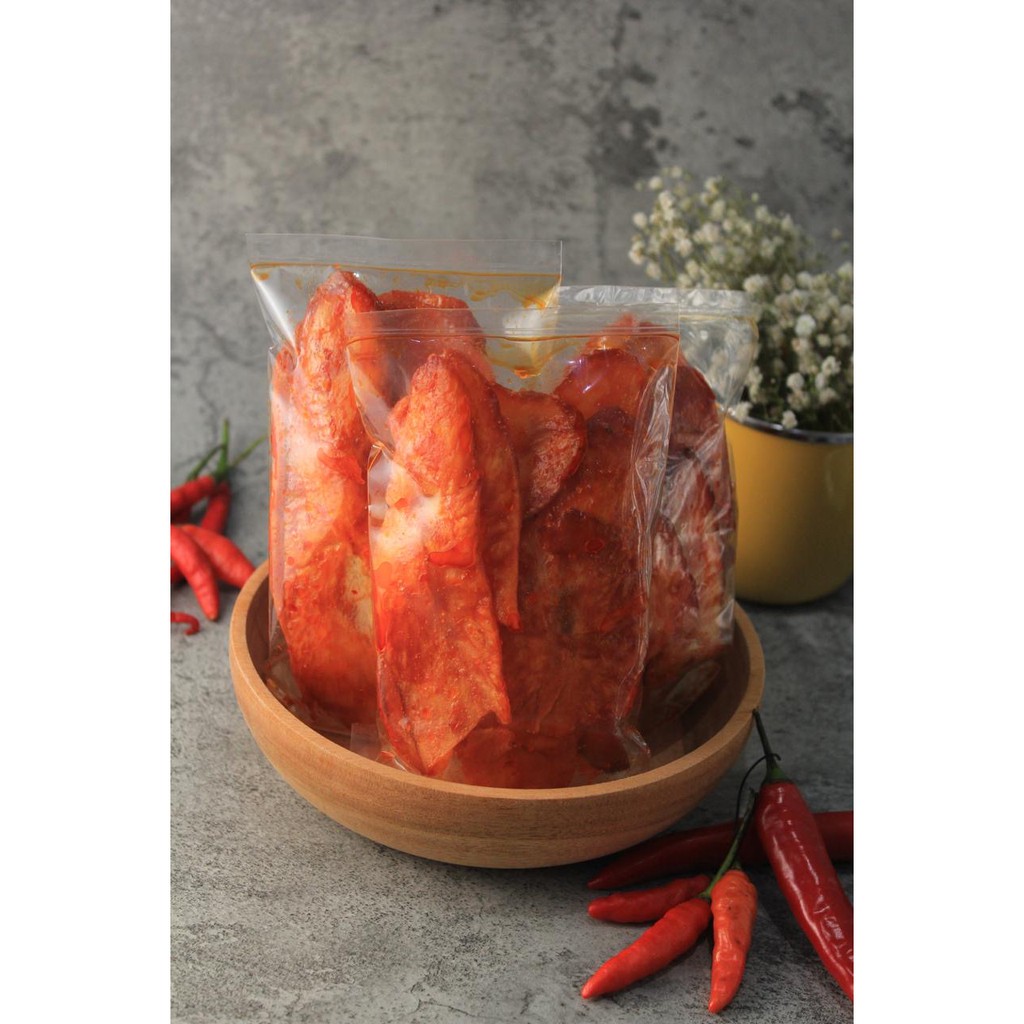 

keripik singkong balado / Keripik pedas manis 80 gram