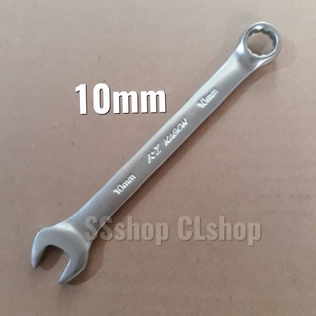 KUNCI RING PAS 10mm crv 10 kombinasi konci ringpas bengkel teknik treker cvt