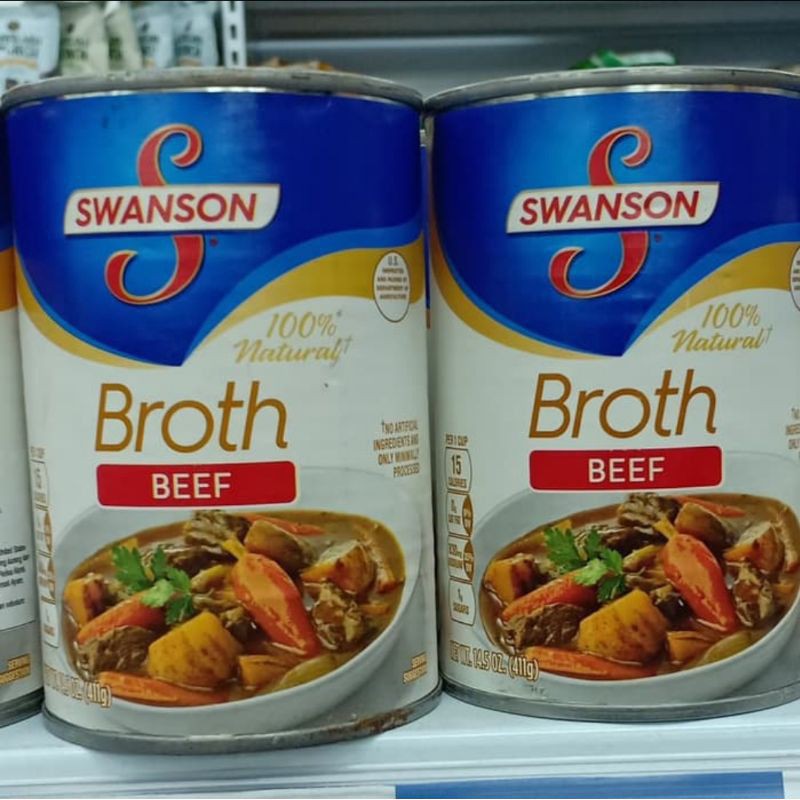 

swanson beef broth 411 gram
