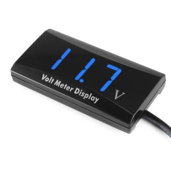 Voltmeter volt meter digital anti air motor mobil slim mini