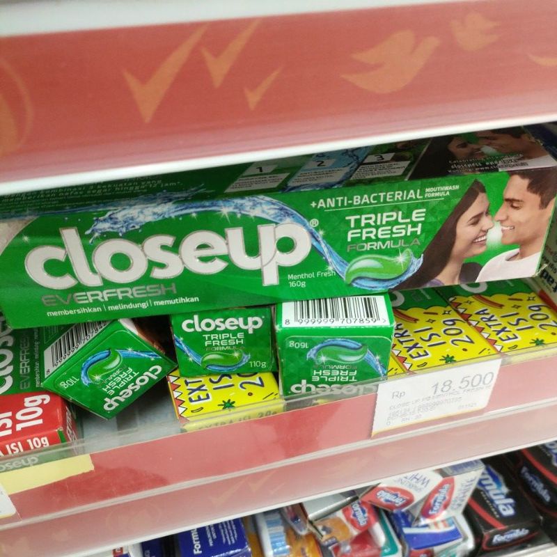 Close Up Pasta Gigi Green Menthol Fresh 160 G - Tooth Paste, Penyegar