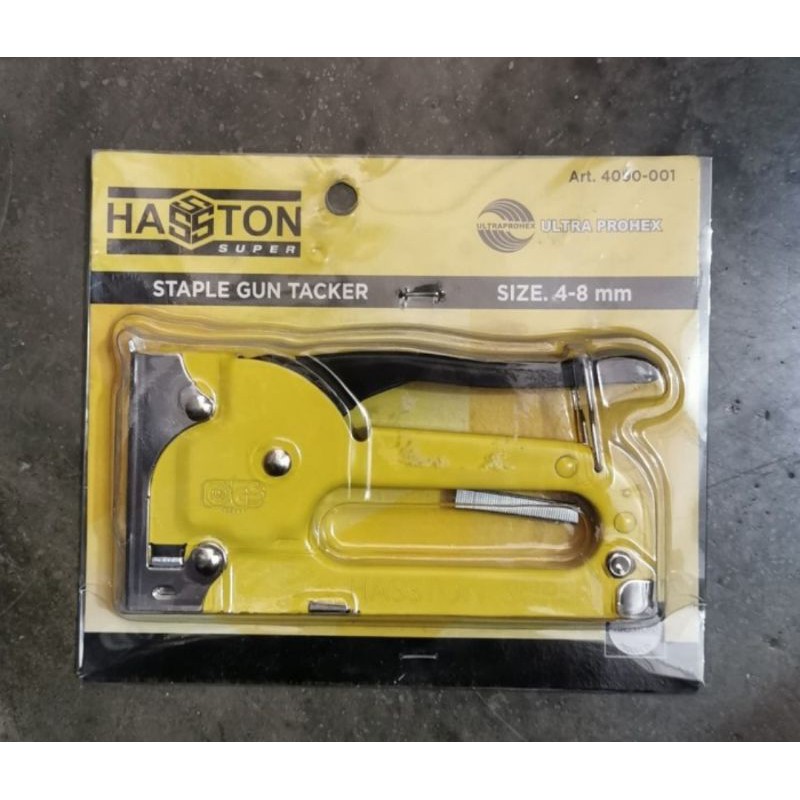 

Haston Stapler Gun 4 - 8 mm Staples Tembak Staple Tacker Prohex 4090-001