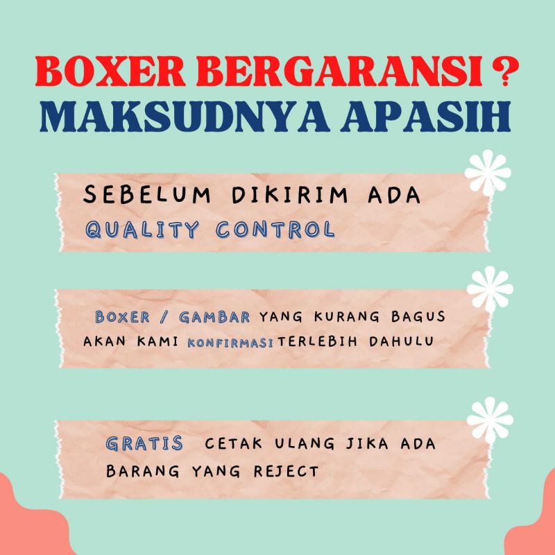 SEHARIJADI / SATU HARI JADI BOXER CUSTOM / CUSTOM BOXER MUKA PACAR / KADO ULTAH / BOXER ANTI SELINGKUH / BOXER PRIA / CELANA COWO / CELANA BOXER PRIA
