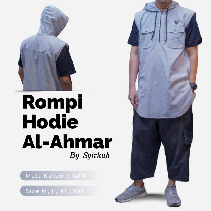 ROMPI SHOLAT Zipper Hoodie Ilnaaf Syirkuh