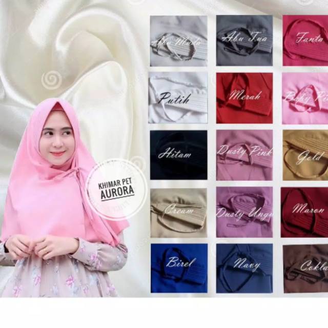 Khimar pet Aurora/khimar wolfis/khimar antem/khimar pet/