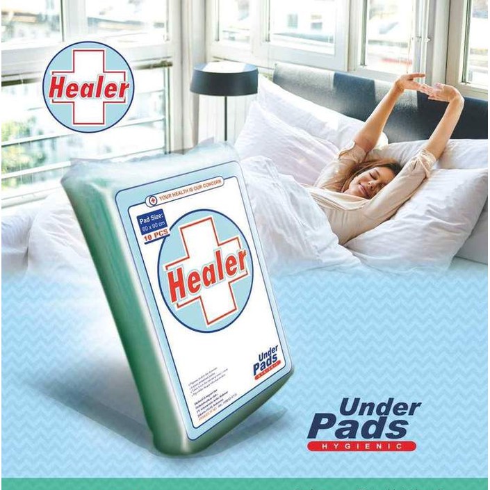 Healer underpad Original Underpad Ekonomis Perlak Promo murah 60x90cm