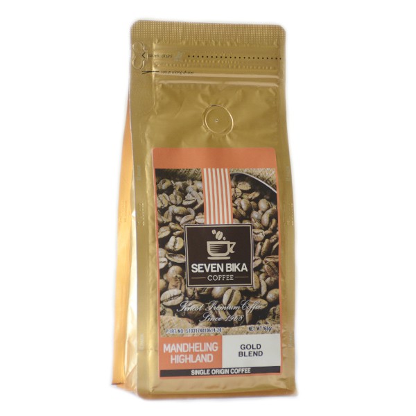

Seven Bika Coffee Mandheling Highland Gold Blend (Bubuk) 165 gr
