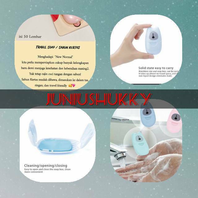 

READY STOCK Travel paper shop packs. Isi 50lembar per packs slot EASY AND VERY SIMPLE