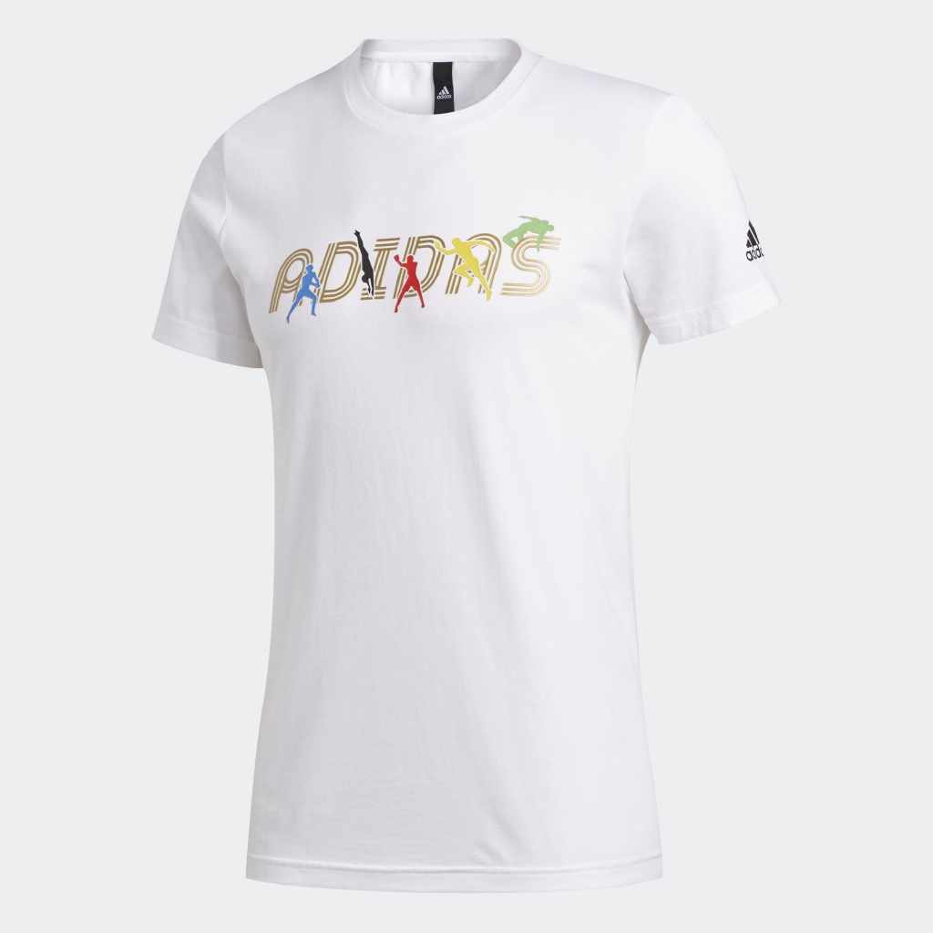  adidas  NOT SPORTS SPECIFIC T Shirt  Graphic Pria Putih 