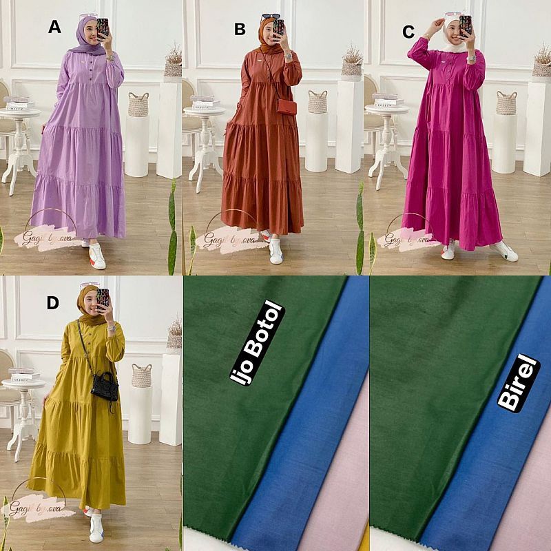 SEMIDRESS KIRANIA PART 2 BY GAGIL (PO 2 DESEMBER)
