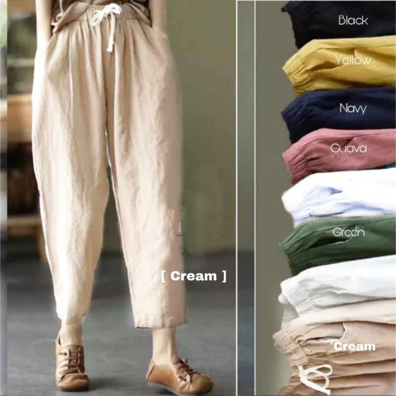 stadiv pants #3 JOY pants celana longgar wanita