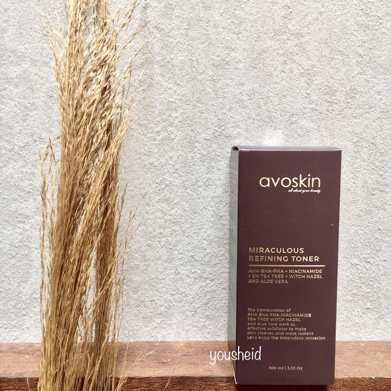 Avoskin Miraculous Refining Toner dan Refining Serum