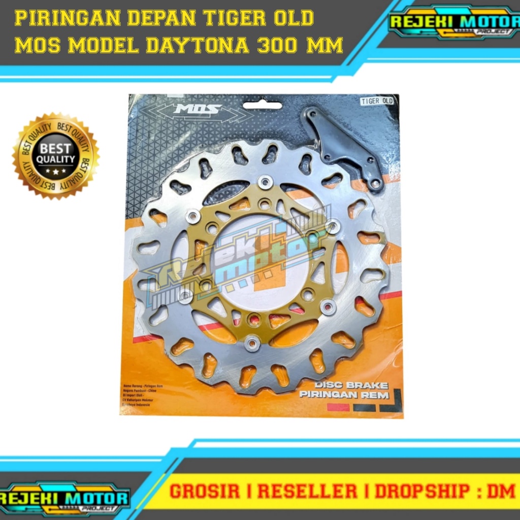 Piringan cakram depan tiger old MOS 300 mm pnp mp tiger lama