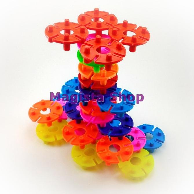 Lego bombik kompor menara mainan bongkar pasang edukatif jadul magist4 Ayo Beli