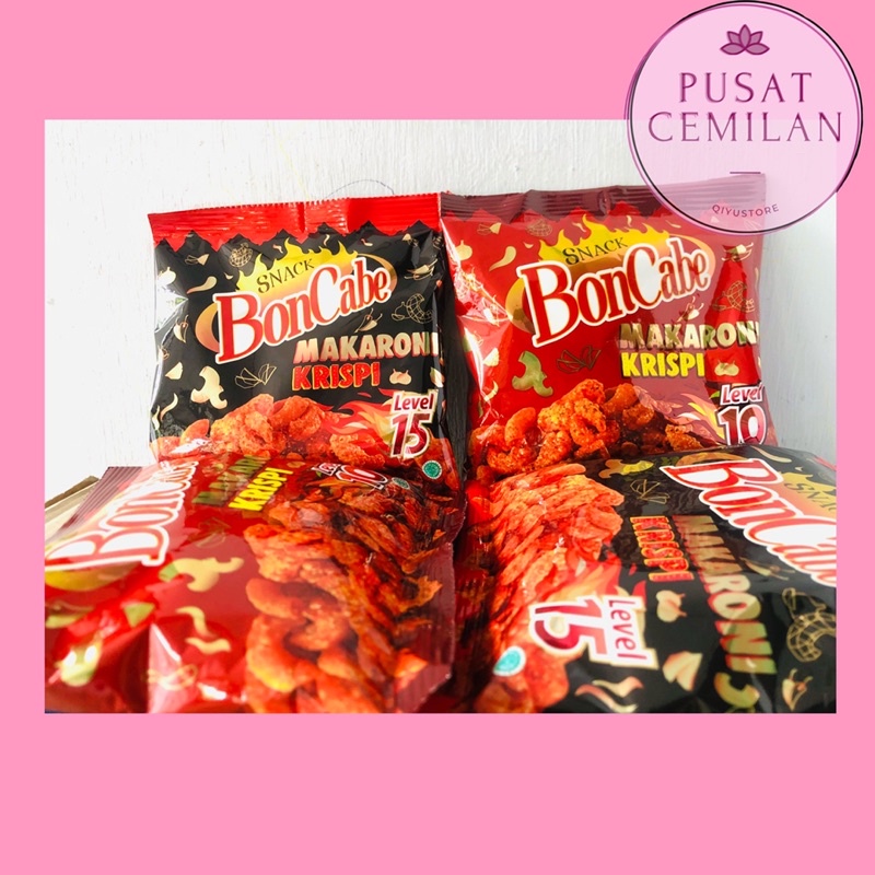 Makaroni Boncabe - Mini Makaroni Krispy Level 15 & Level 10 - 30gr