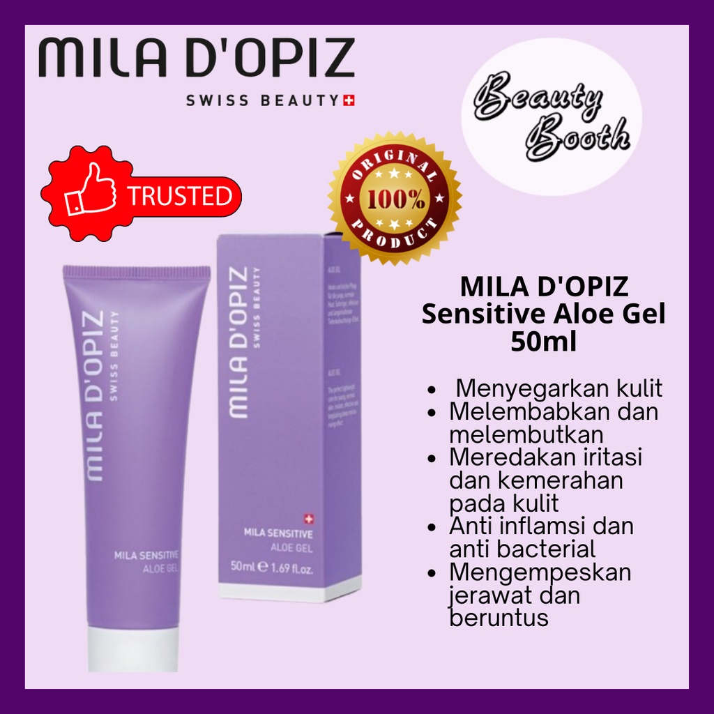 MILA D'OPIZ Sensitive Aloe Gel 50ml