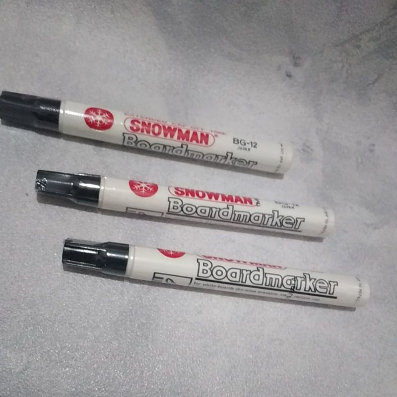 

snowman board marker