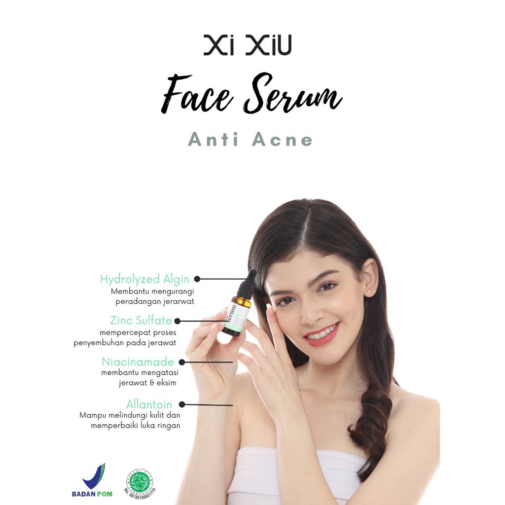 [ORIGINAL] [BPOM] Xi Xiu Face Serum Wajah Xixiu Anti Acne  