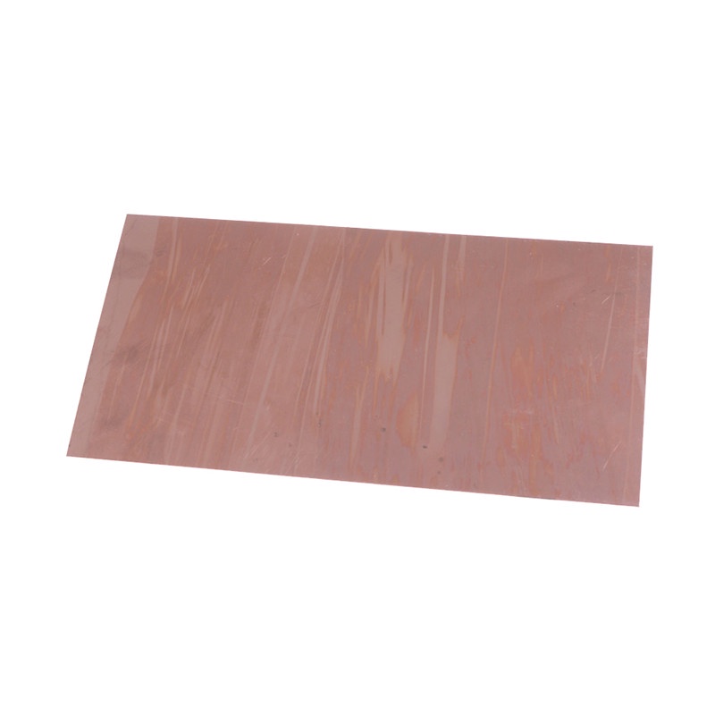 {LUCKID}99.9% Pure Copper Cu Metal Sheet Plate 0.5mm*200mm *100mm