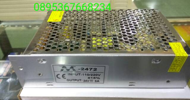 Power Supply 24V 3A Adaptor 24V 3A
