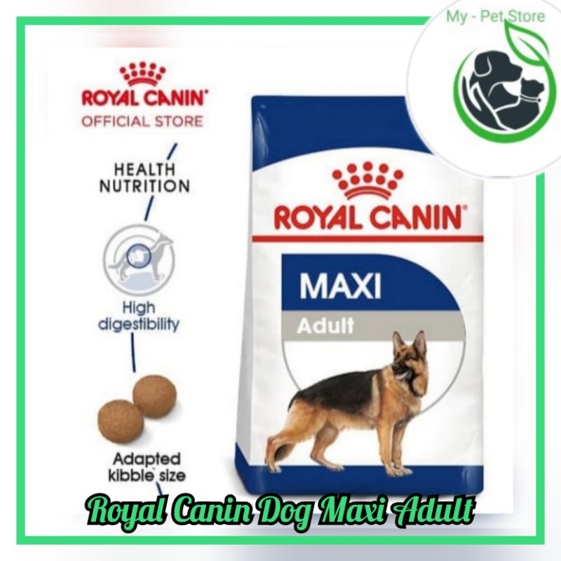 Grab/Gojek Royal Canin adult Maxi dog 15kg/ Rc dog Maxi adult