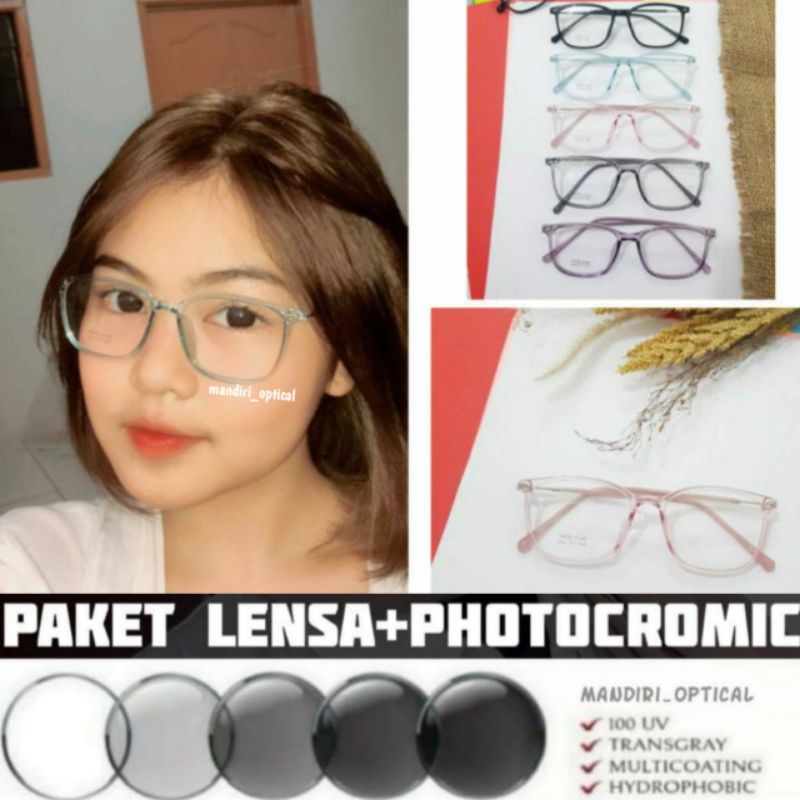 Frame kacamata lentur (paket frame+lensa) | kacamata photocromic minus | kacamata anti radiasi | kacamata wanita | kacamata fashion | lensa photocromic | frame kacamata | kacamata cat eye wanita | kacamata hitam wanita | kacamata fashion