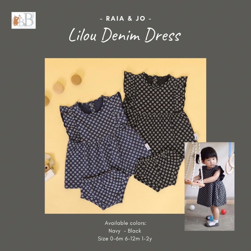 RAIA AND JO Lilou Denim Dress