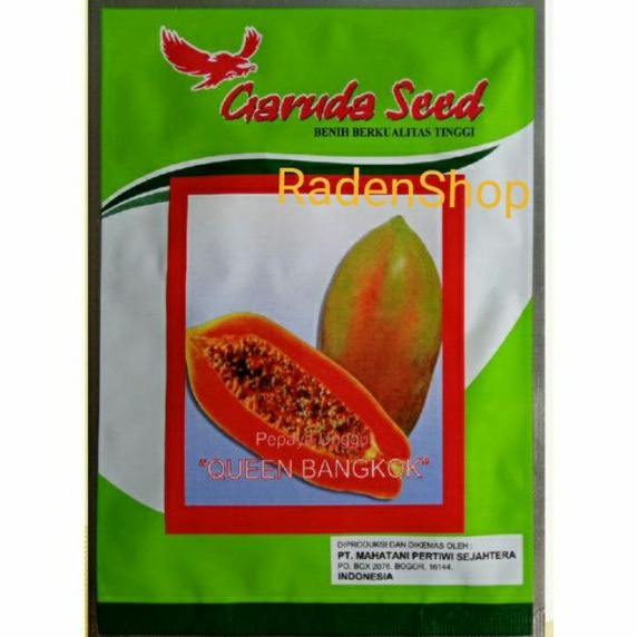 Benih Pepaya Bangkok QUEEN BANGKOK / Bibit Pepaya / Biji Pepaya / Pepaya Bangkok / Benih Pepaya