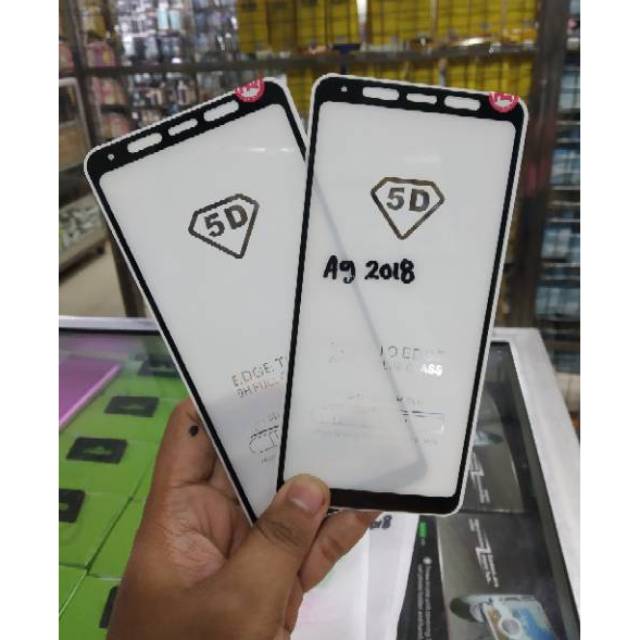 Tempered glass Samsung A920 Anti gores A9 2018 Full Layar