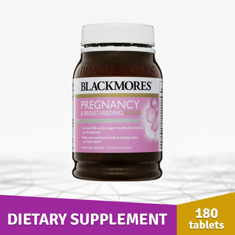 Blackmores Pregnancy Breast Feeding Gold 180 tablets