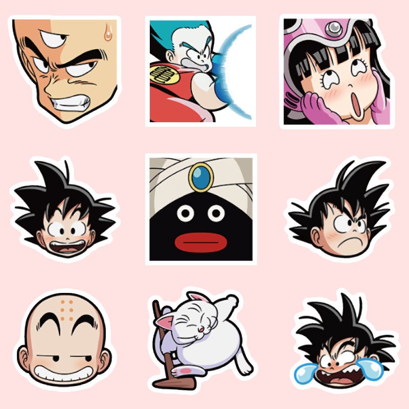 40 Jepang anime Dragon Ball stiker in bagasi sepeda notebook anime stiker koper stiker cangkir air s