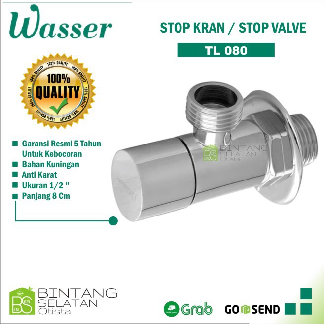 STOP KRAN WASSER/ STOP VALVE WASSER TL 080