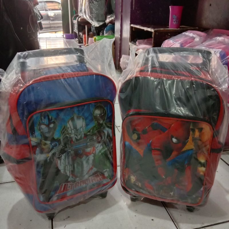 TAS RODA ANAK SD LAKI LAKI/TAS TROLY