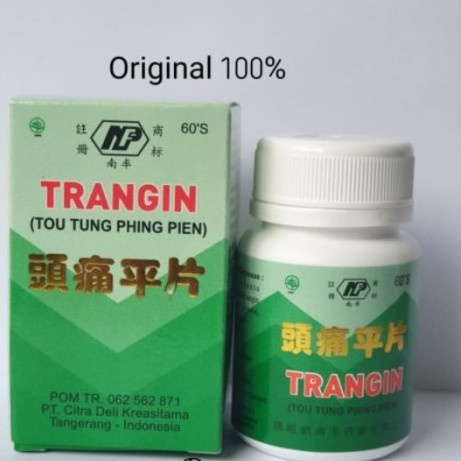 TRANGIN Tou Tung Phing Pien ( bpom ) Obat Masuk Angin Sakit Kepala Meriang Mual - Obat Herbal Cina AYUNYASHOPHERBAL