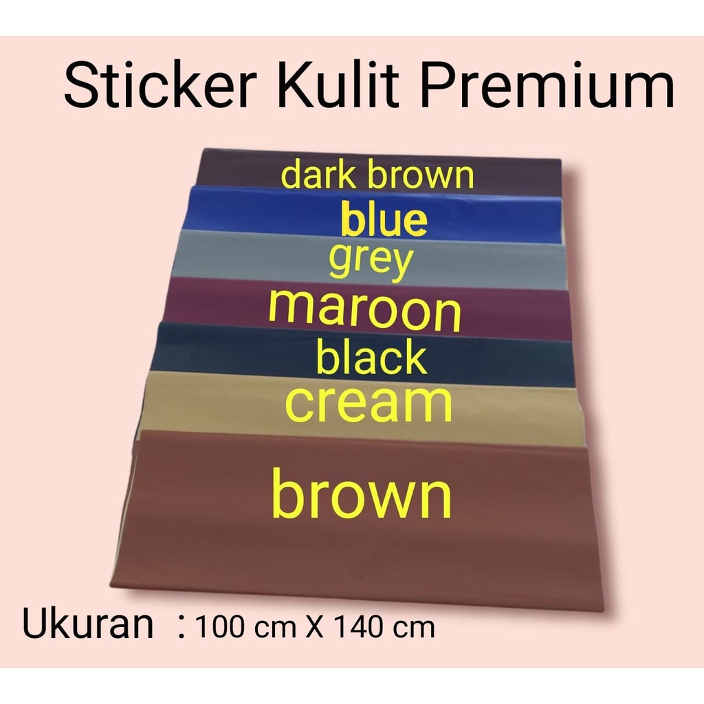 Sticker Kulit Premium