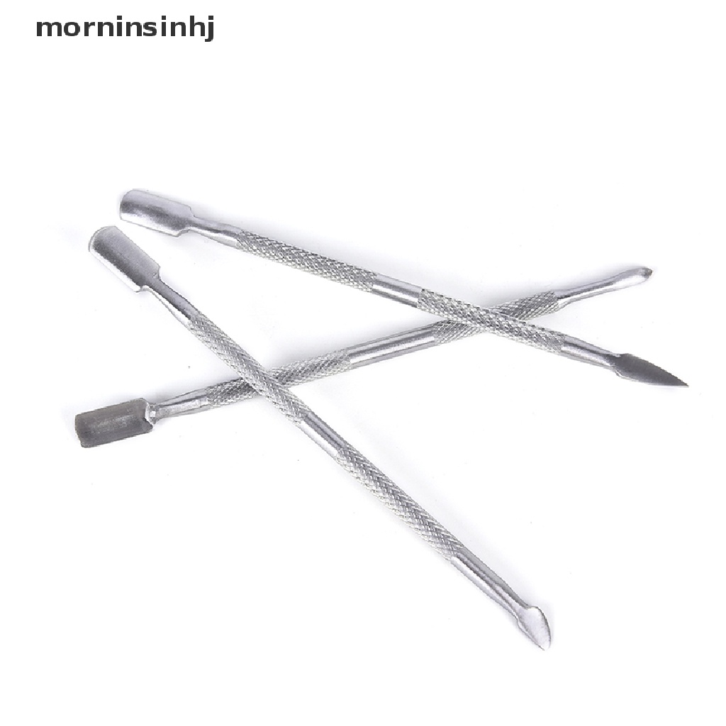 Mor Alat Pendorong Kutikula Bahan Stainless Steel Untuk Manicure Pedicure