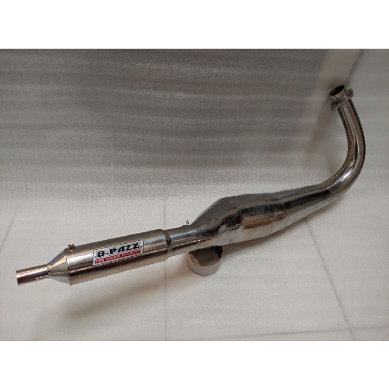 Knalpot RX King knalpot Bpazz Kolong 3v3 B-pazz racing full croom full spekk // suara garing dan ber