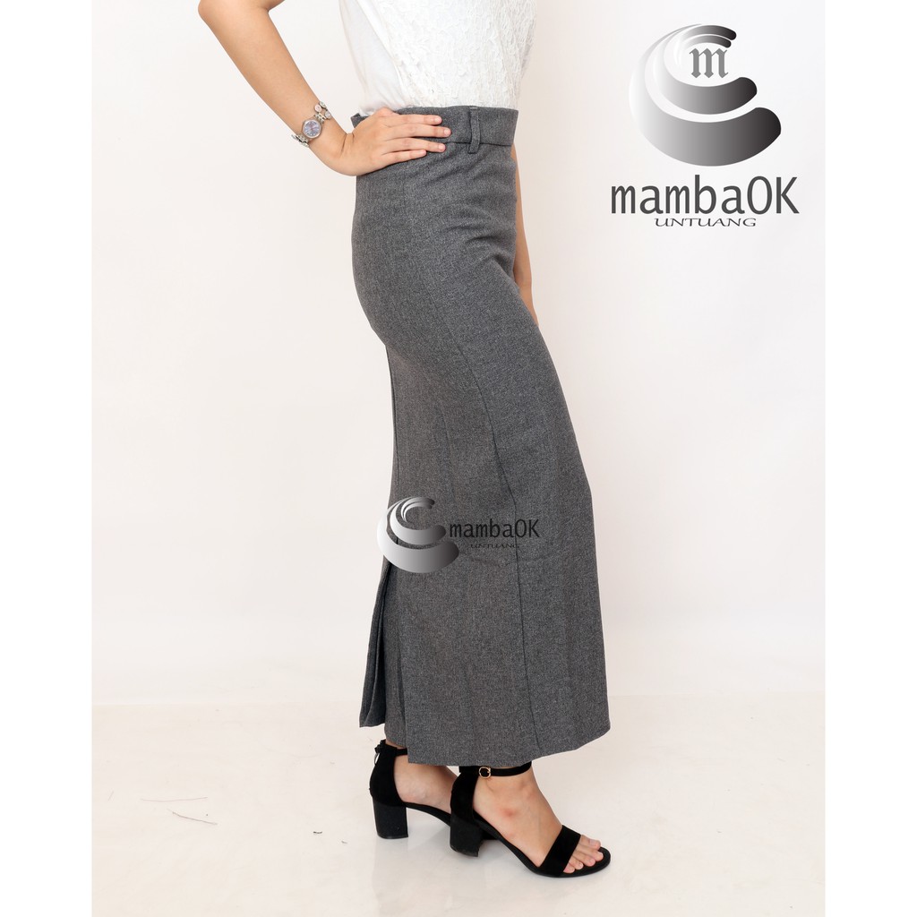 ROK KERJA WANITA JUMBO /ROK SPAN WANITA  FORMAL/ROK SPAN KERJA KANTORBIG SIZE 2L ,3L,4L,5L