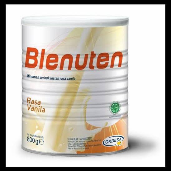 

Susu Blenuten rasa Vanilla 800 gr