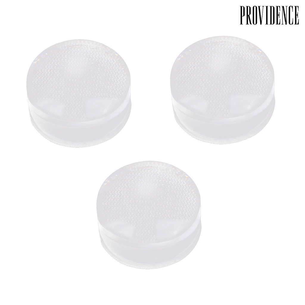Providence 3Pcs/Set Nail Stamper Head Soft High Elasticity Silicone Nail Transfer Pattern Plate Replacement Stamp Tool for Manicure
