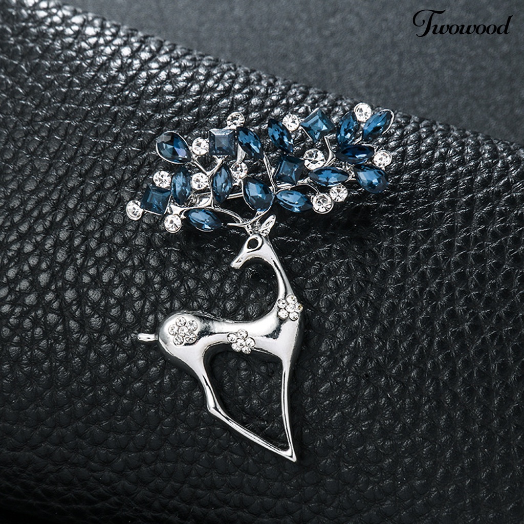 Bros Pin Mini Bentuk Rusa Untuk Dekorasi Pakaian Wanita