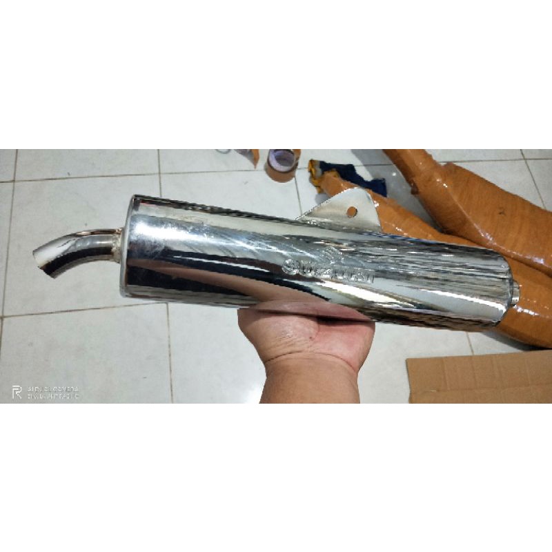 Slincer knalpot RGR pnp tabung ORI - slincer knalpot standar racing pnp tabung ORI