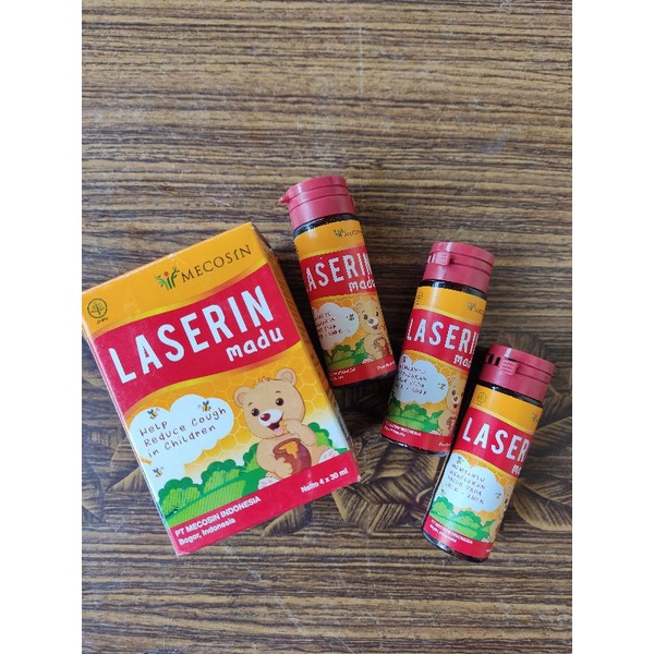 LASERIN madu obat batuk anak 30ml LASERIN dewasa 30ml