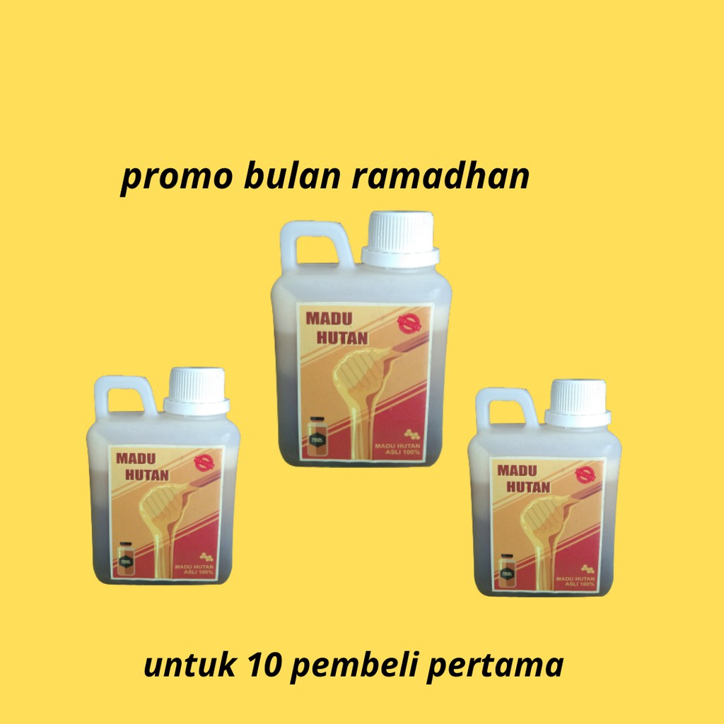 

MADU ASLI - Madu hutan murni 0,5kg / 500 gram