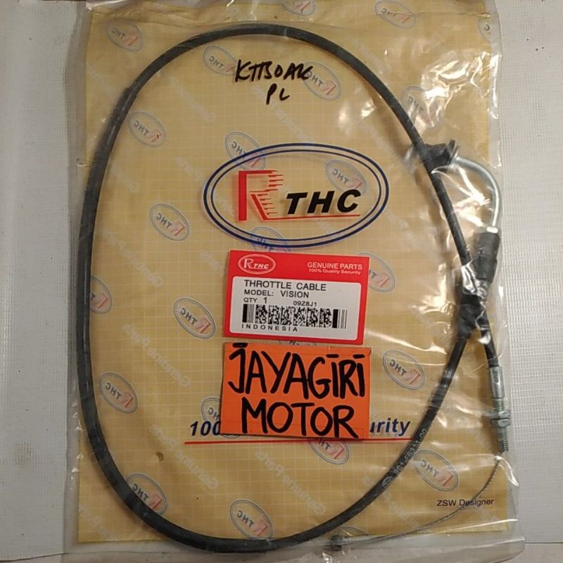 Kabel Gas Vixion RTHC Cabel Cable Throttle Throtle Kable Tali Kawat Yamaha YGP 3C1 3CI 1PA OEM Lama 