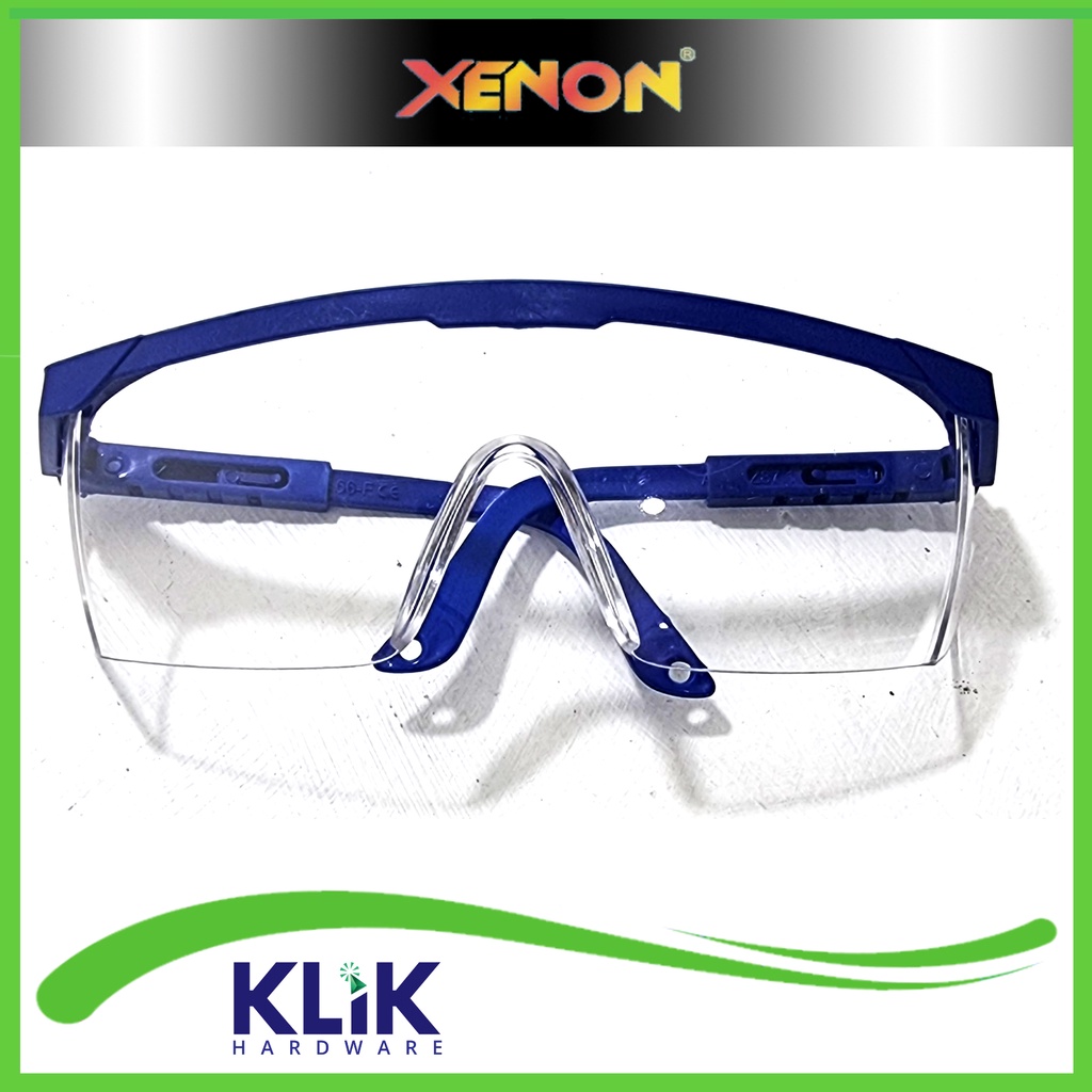 Kacamata Safety - Kaca Mata Bening Transparan Medis Pelindung Kerja Las Gerinda