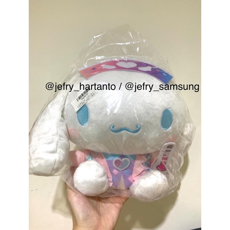 Toreba Boneka Import Cinnamoroll Cinnamonroll Nurse Costume Pink Big Original Sanrio Jepang Hadiah L