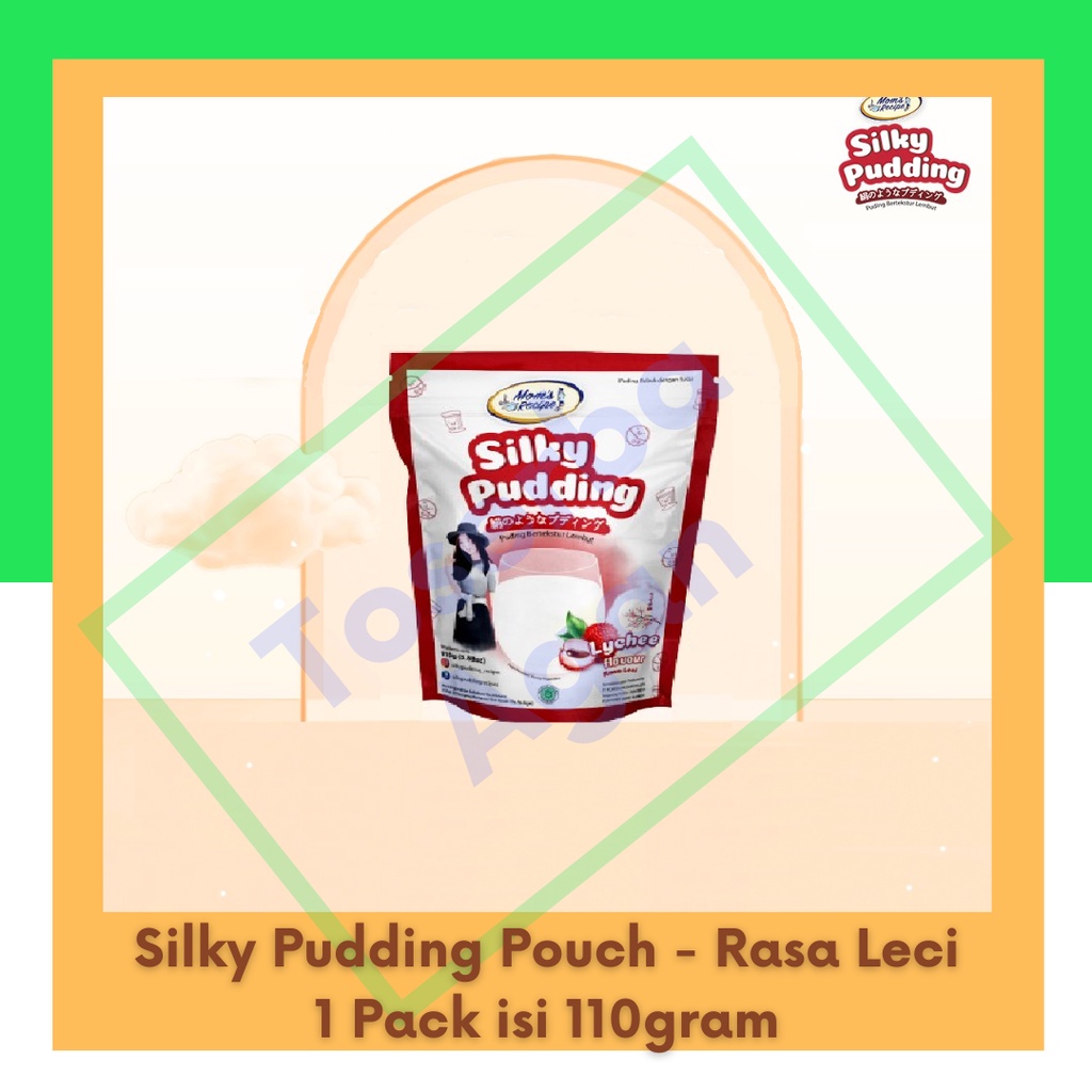 Silky Pudding Pouch 110gram Rasa Leci Forisa Mom's Recipe