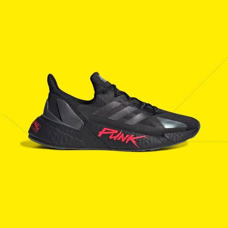ADIDAS X9000L4 CYBERPUNK - BLACK / RED