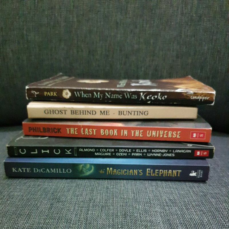 PRELOVED - Novel Import - bekas Linda Sue Park, Kate DiCamillo Eve Bunting